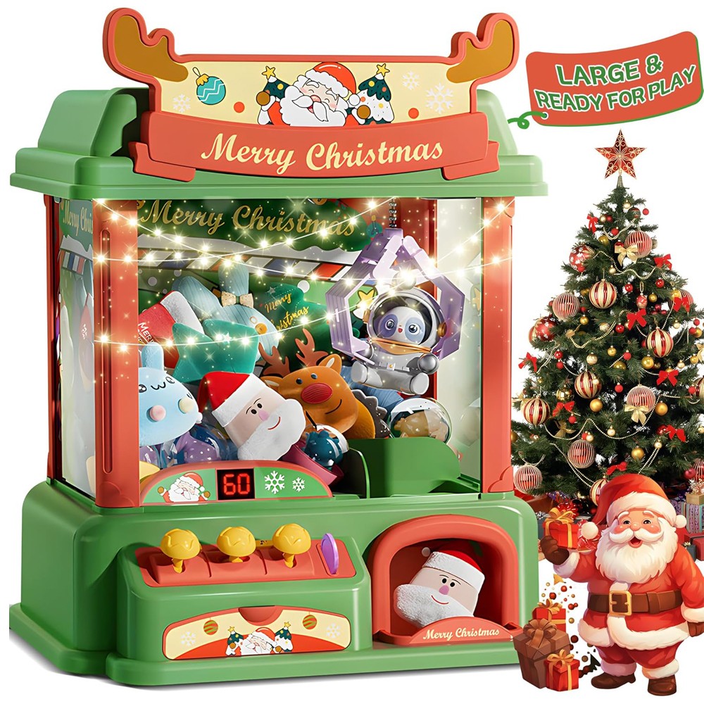 Arcade Vending Machines - Noel pençe makinesi çocuklar için Mini