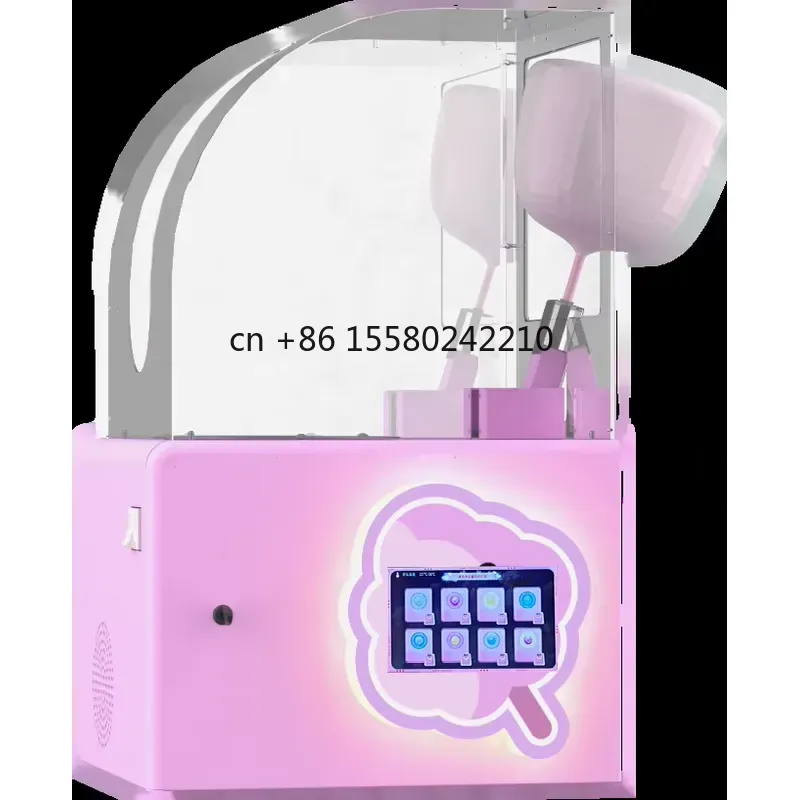 Commercial Vending Machine - 2026 Yarı Otomatik Küçük Pamuk Şeker