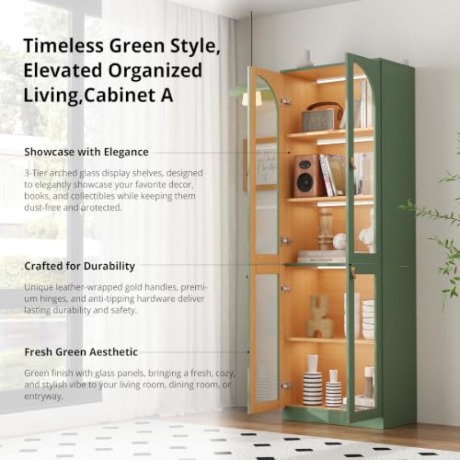 Temperli cam kapaklı oturma od - Glass Cabinet Display incelemesi ve fiyatı