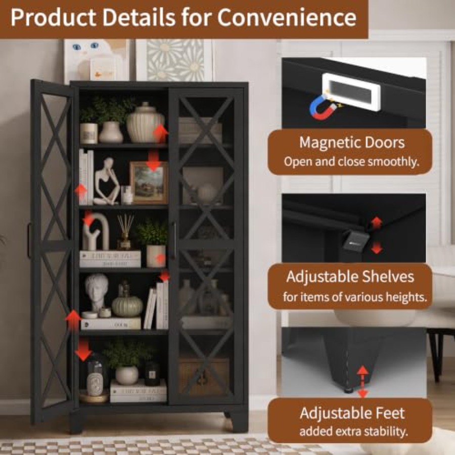 71 H Camlı Vitrin, çiftlik evi - Glass Cabinet Display incelemesi ve fiyatı