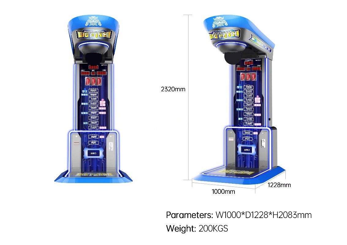 Ultimate Büyük Yumruk Atma Bok - Arcade Vending Machines incelemesi ve fiyatı
