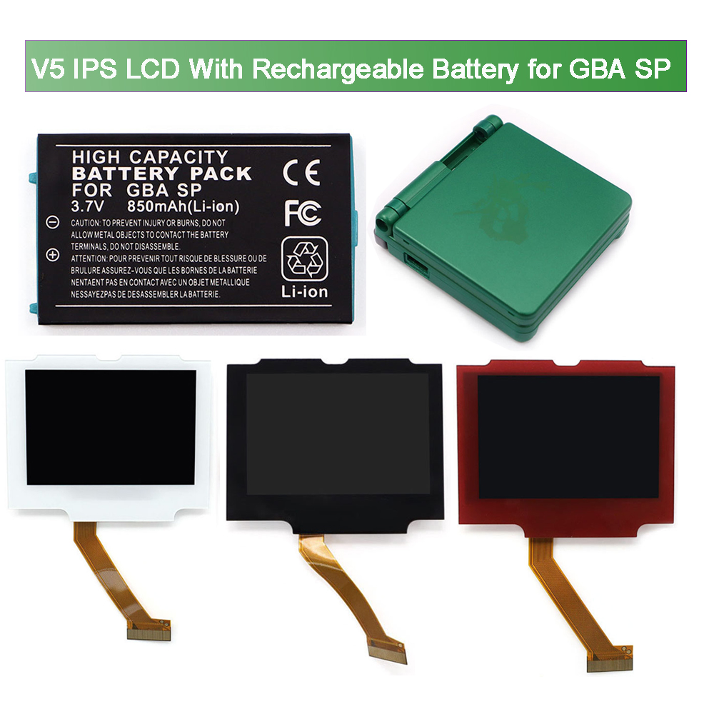 GBA SP için Şarj Edilebilir Pi - Lcd Screen Arcade incelemesi ve fiyatı