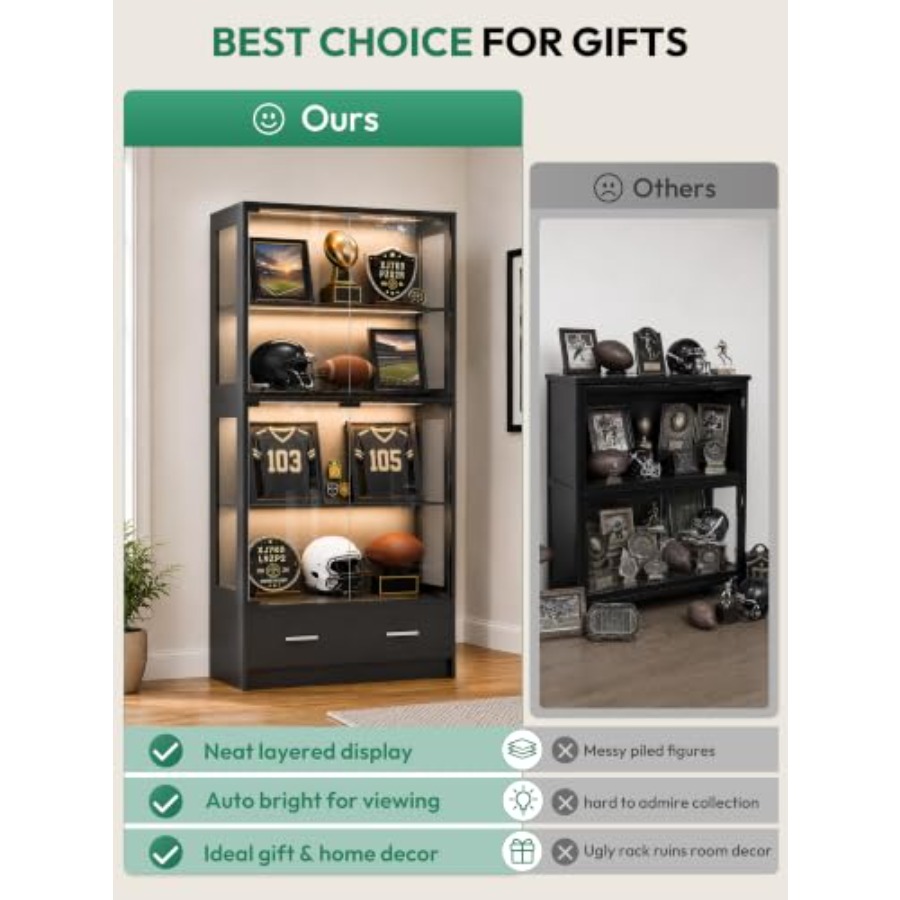 67 inçlik Spor Hatırası Cam Vi - Glass Cabinet Display incelemesi ve fiyatı
