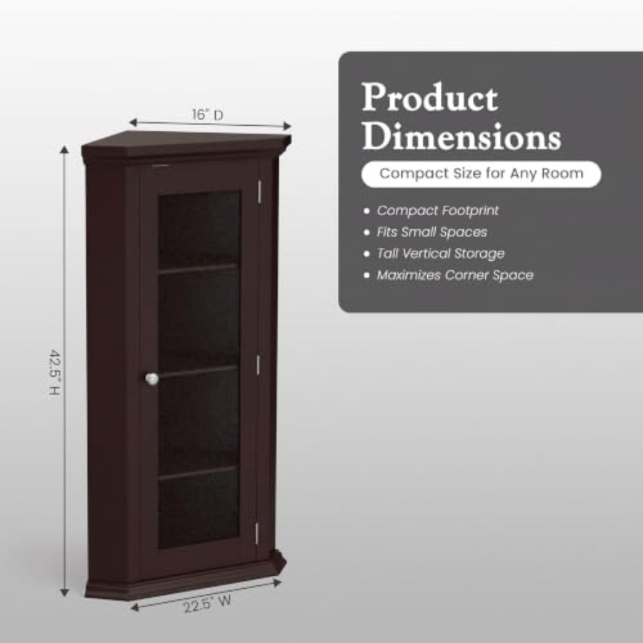 Oturma odası için köşe vitrin  - Glass Cabinet Display incelemesi ve fiyatı